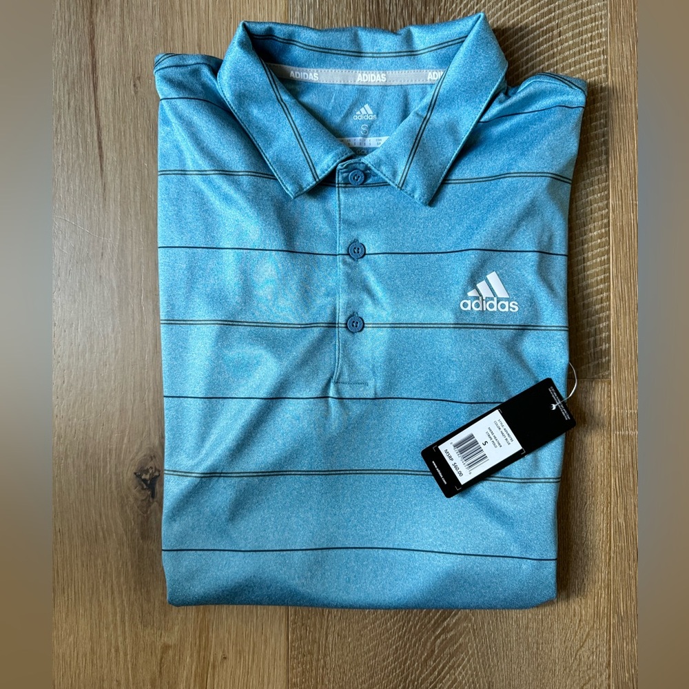 ADIDAS Men’s Size S Golf Short Sleeve Polo NWT